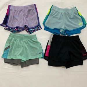 4 Exercise/Sports Shorts